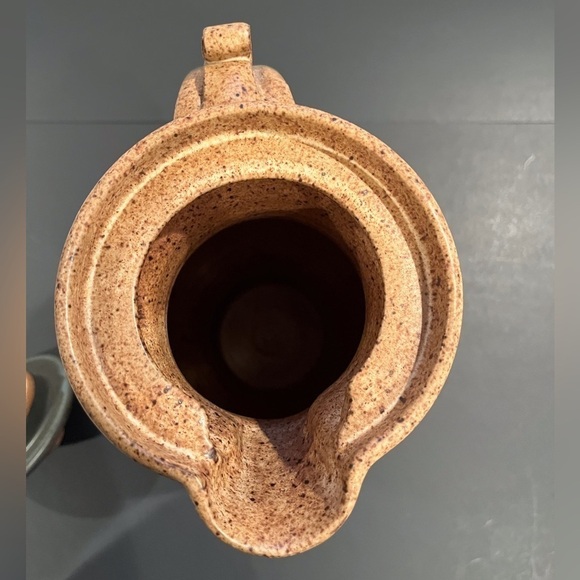 Handcrafted Pottery Pitcher from West Virginia Artist - Picture 6 of 9